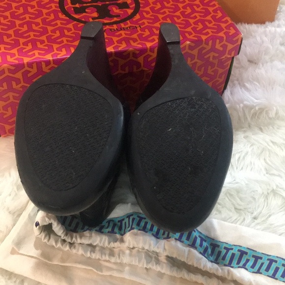 COPY - Tory Burch Layla quilted wedges booty,black size - Picture 9 of 10